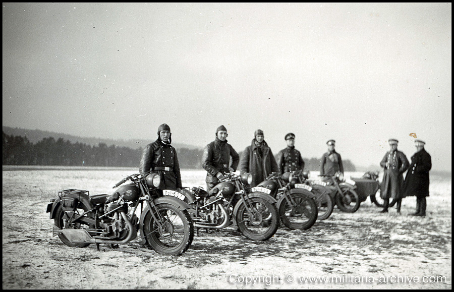 Kraftfahr- und Verkehrsschule der Gendarmerie / Gendarmerie-Schule (mot) Suhl. 1936-1938