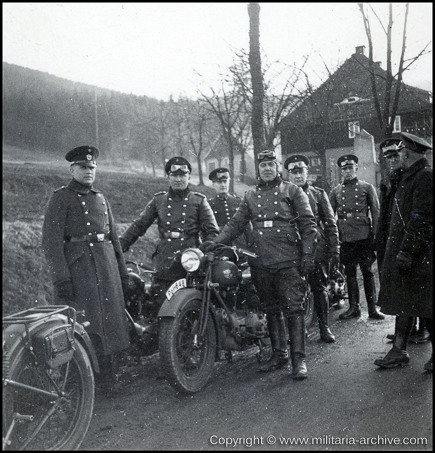 Kraftfahr- und Verkehrsschule der Gendarmerie / Gendarmerie-Schule (mot) Suhl. 1936-1938