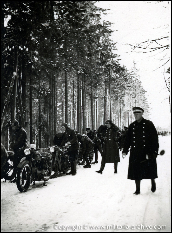 Kraftfahr- und Verkehrsschule der Gendarmerie / Gendarmerie-Schule (mot) Suhl. 1936-1938