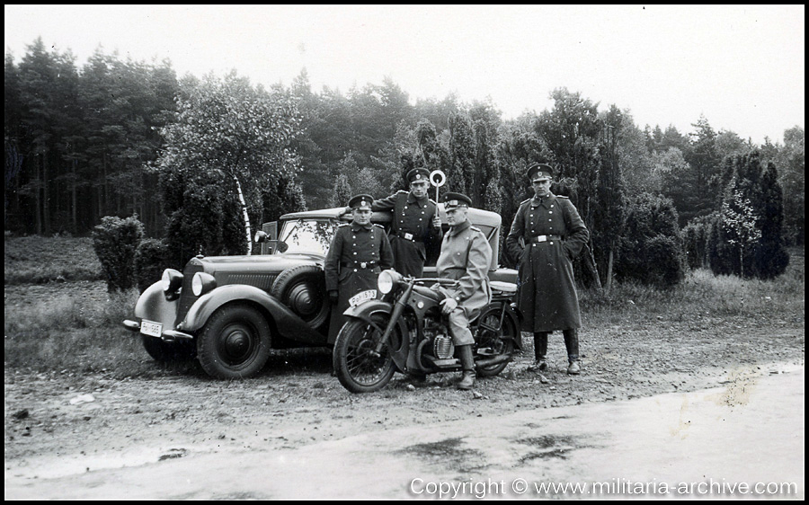 Kraftfahr- und Verkehrsschule der Gendarmerie / Gendarmerie-Schule (mot) Suhl. 1936-1938