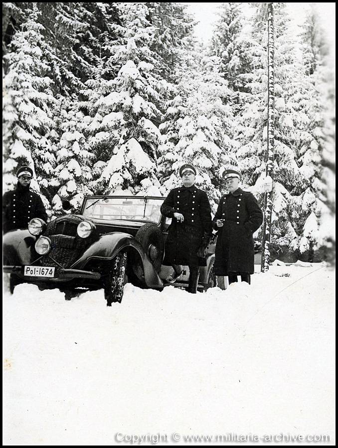 Kraftfahr- und Verkehrsschule der Gendarmerie / Gendarmerie-Schule (mot) Suhl. 1936-1938