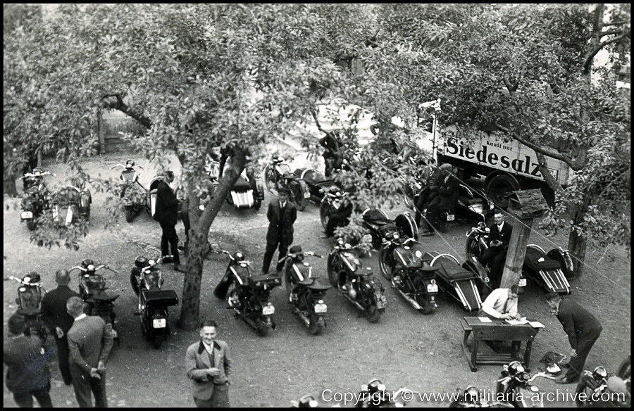 Kraftfahr- und Verkehrsschule der Gendarmerie / Gendarmerie-Schule (mot) Suhl. 1936-1938