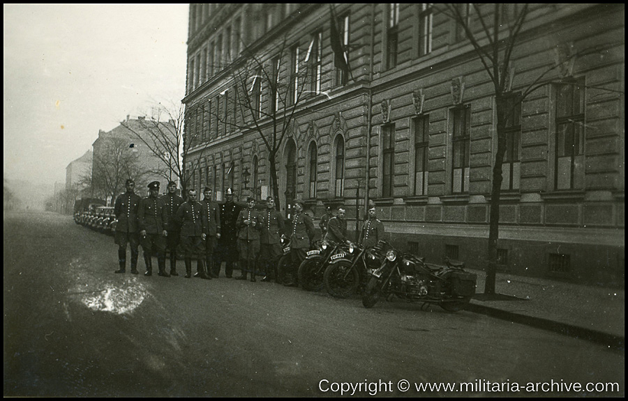 Kraftfahr- und Verkehrsschule der Gendarmerie / Gendarmerie-Schule (mot) Suhl. 1936-1938