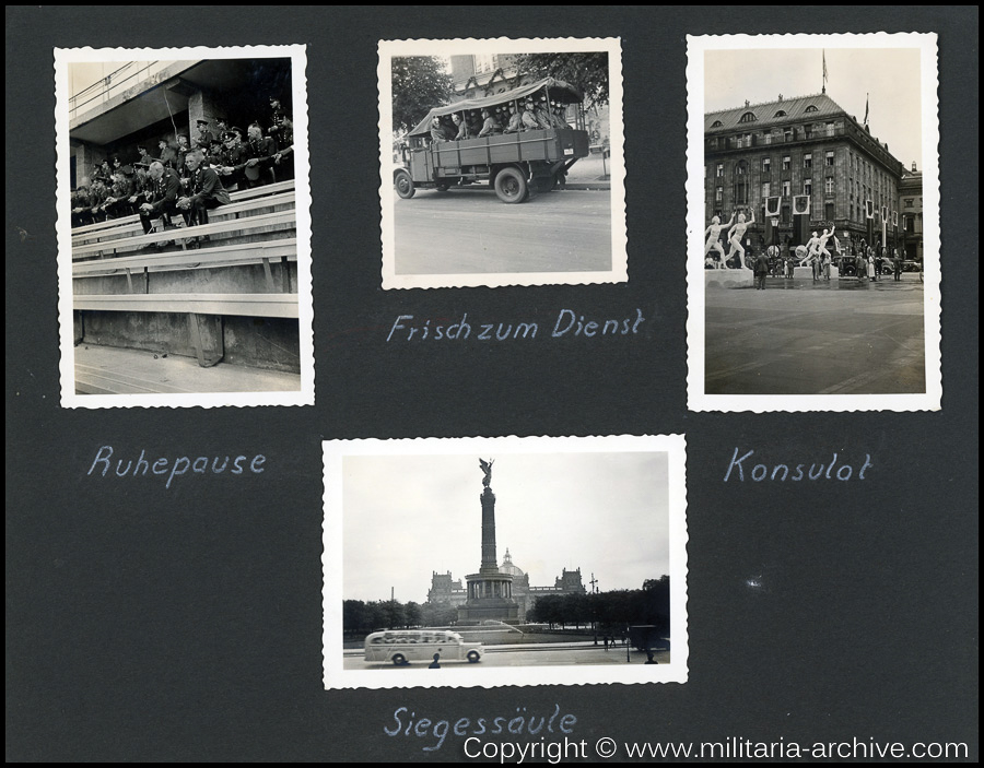 Kraftfahr- und Verkehrsschule der Gendarmerie / Gendarmerie-Schule (mot) Suhl. 1936-1938. Berlin 1936.