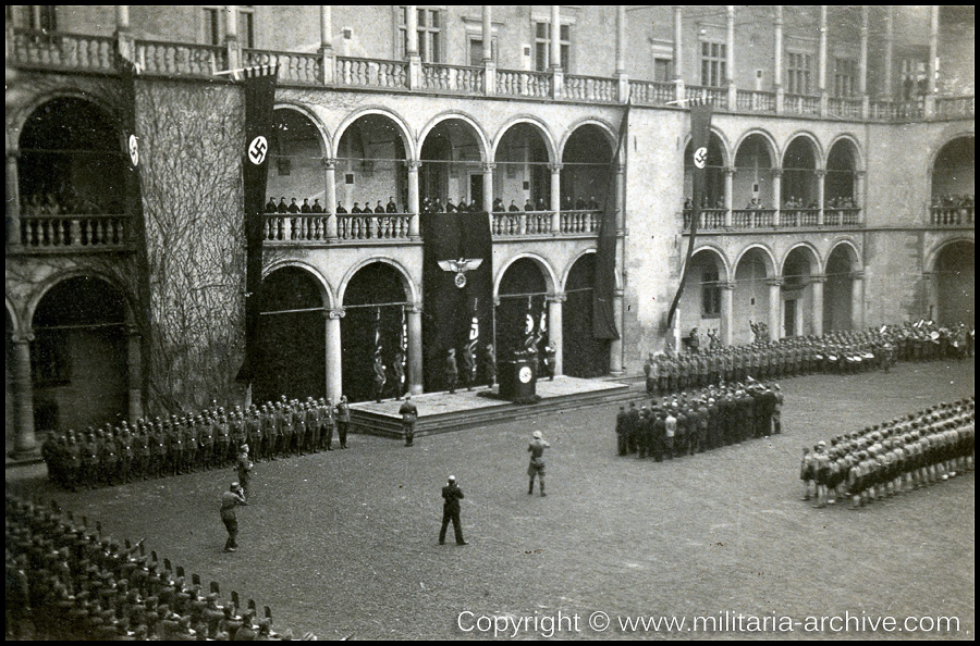 Hamburg origin Polizei-Bataillon (Wawel Castle Krakau)