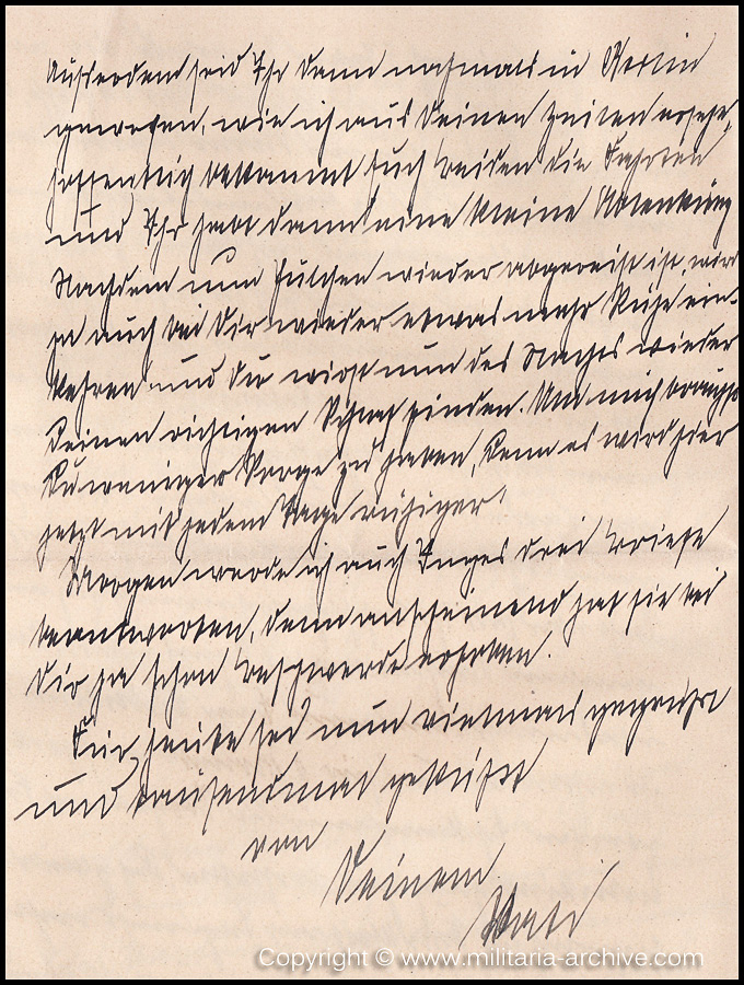 Collection of over180 items of Feldpost, Letters, Postcards, Telegraphs belonging to Polizei Obersekretär Adolf Meinke. The period covered includes 3.Komp, Pol.Btl.181, Polizei-Bataillon 2, 1. Kompanie Pol.Rgt 1, Pol.Rgt 14.