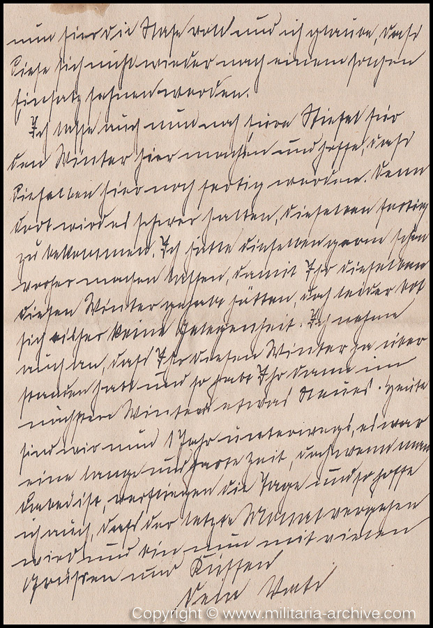 Collection of over180 items of Feldpost, Letters, Postcards, Telegraphs belonging to Polizei Obersekretär Adolf Meinke. The period covered includes 3.Komp, Pol.Btl.181, Polizei-Bataillon 2, 1. Kompanie Pol.Rgt 1, Pol.Rgt 14.
