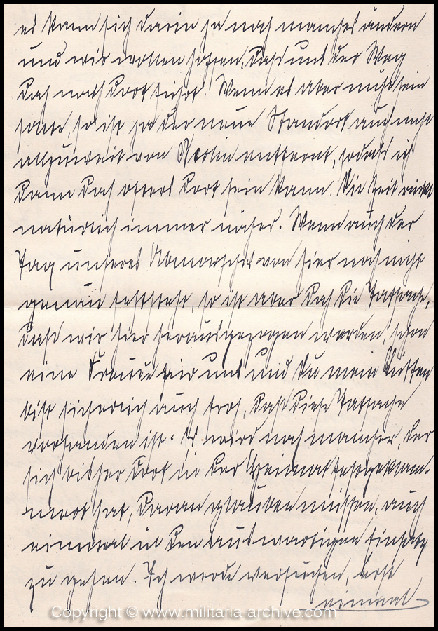 Collection of over180 items of Feldpost, Letters, Postcards, Telegraphs belonging to Polizei Obersekretär Adolf Meinke. The period covered includes 3.Komp, Pol.Btl.181, Polizei-Bataillon 2, 1. Kompanie Pol.Rgt 1, Pol.Rgt 14.