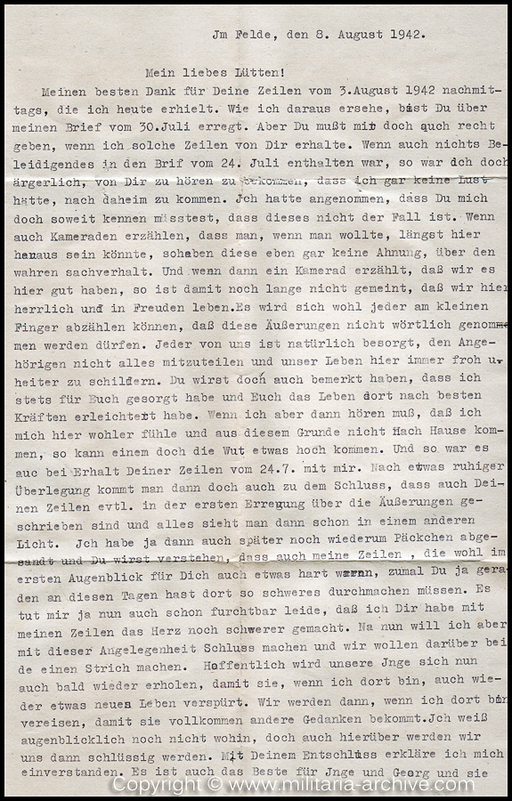 Collection of over180 items of Feldpost, Letters, Postcards, Telegraphs belonging to Polizei Obersekretär Adolf Meinke. The period covered includes 3.Komp, Pol.Btl.181, Polizei-Bataillon 2, 1. Kompanie Pol.Rgt 1, Pol.Rgt 14.