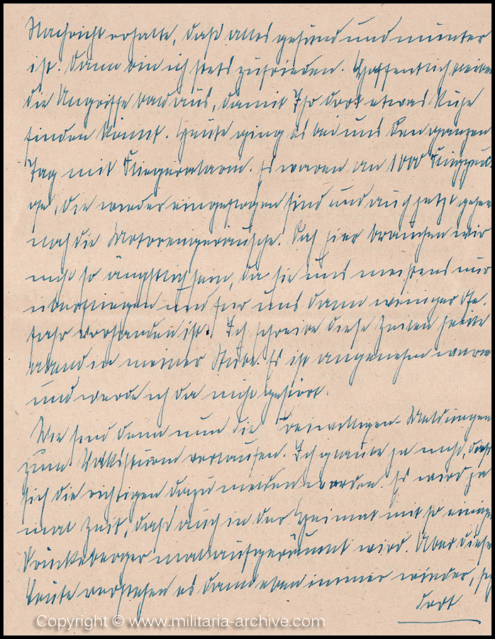 Collection of over180 items of Feldpost, Letters, Postcards, Telegraphs belonging to Polizei Obersekretär Adolf Meinke. The period covered includes 3.Komp, Pol.Btl.181, Polizei-Bataillon 2, 1. Kompanie Pol.Rgt 1, Pol.Rgt 14.