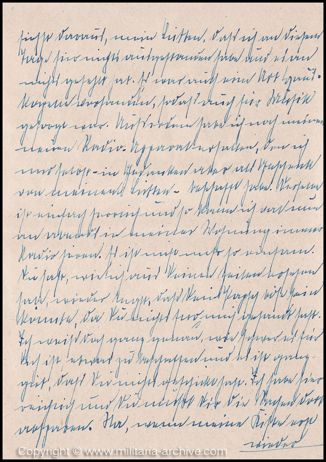 Collection of over180 items of Feldpost, Letters, Postcards, Telegraphs belonging to Polizei Obersekretär Adolf Meinke. The period covered includes 3.Komp, Pol.Btl.181, Polizei-Bataillon 2, 1. Kompanie Pol.Rgt 1, Pol.Rgt 14.