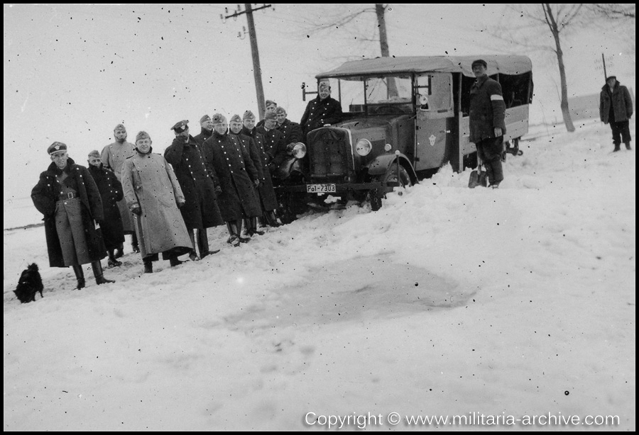 Polizei Bataillon 310, 1.Komp 1941 - 1942 'Schulfahrt am 13.2.41'