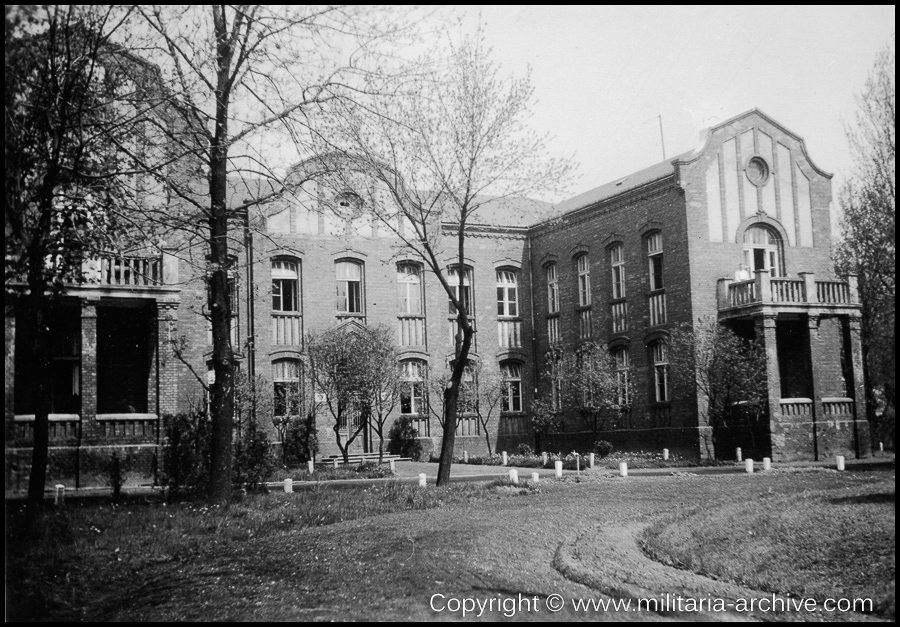 Polizei Bataillon 310, 1.Komp 1941 - 1942 'unsere Unterkunft - Hospital Mirow 25.5.41'