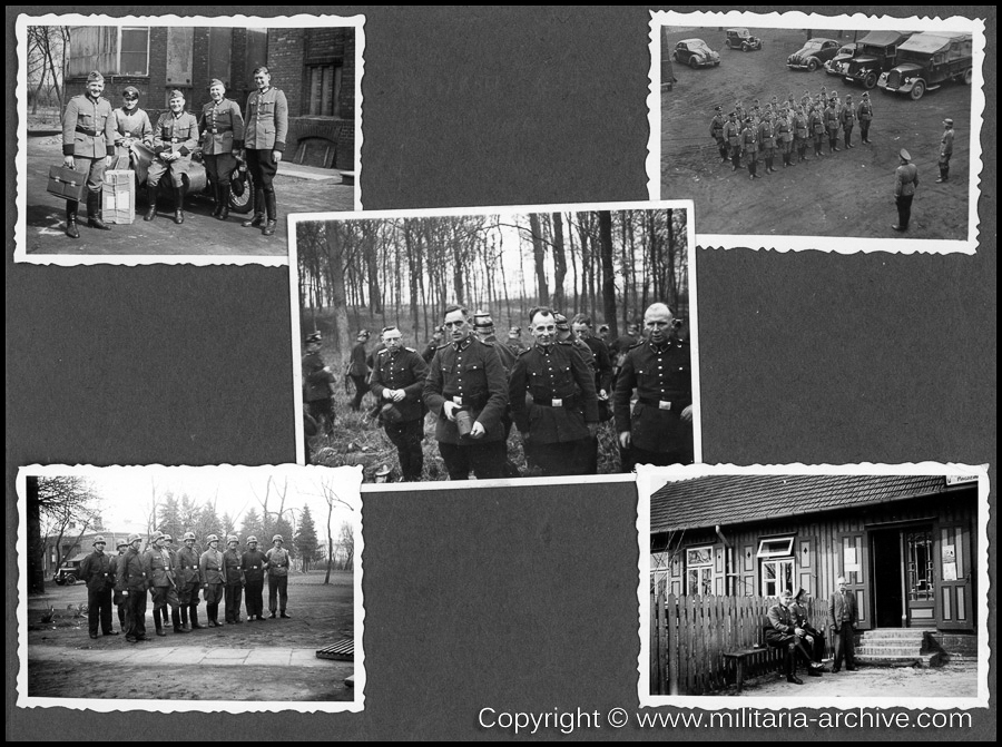 Polizei Bataillon 310, 1.Komp 1941 - 1942 'Petrikow Radomsko Polen'