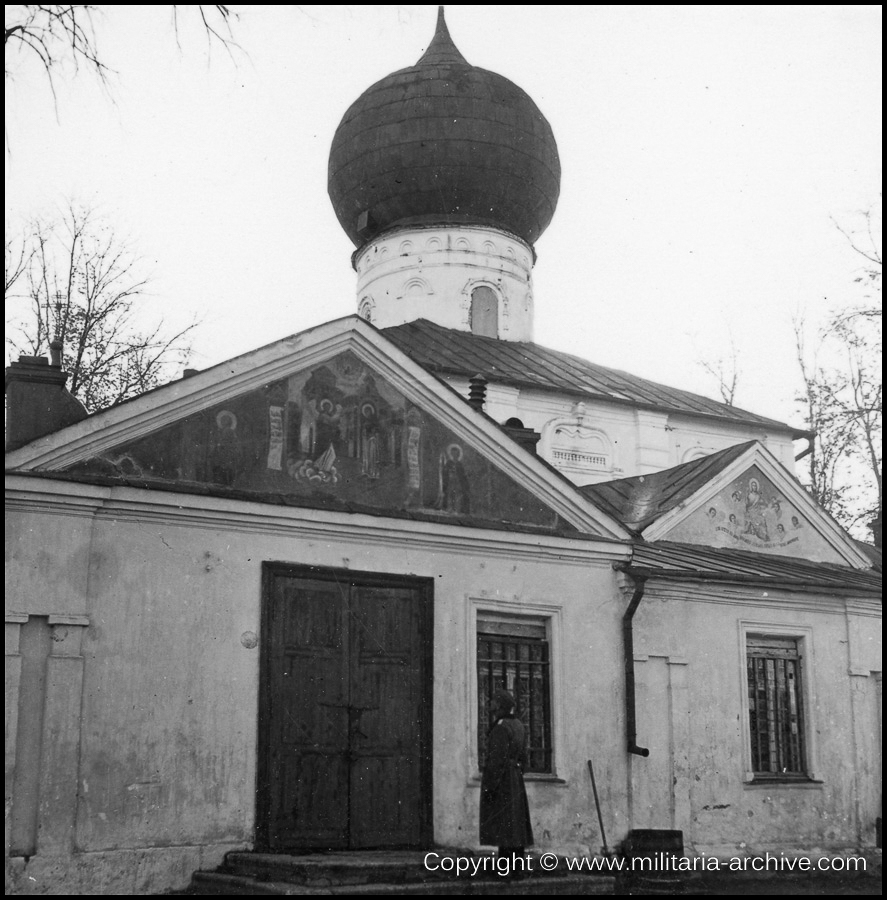 Polizei Bataillon 310, 1.Komp 1941 - 1942 'Staraja Russa Sept. 1942' (St.George and Annunciation Church)