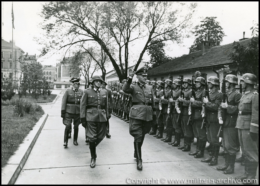 Polizei-Bataillon 84, Pol.-Rgt. Mähren Holleschau, Generalmajor der Polizei Fritz Sendel