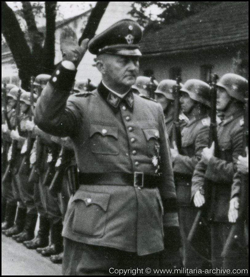 Polizei-Bataillon 84, Pol.-Rgt. Mähren Holleschau, Generalmajor der Polizei Fritz Sendel