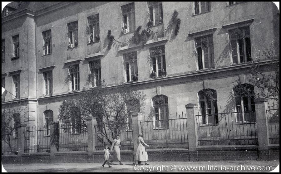 Polizeischule der Prov. Pommern zu Treptow-Rega - Unteroffizierschule with SS Runes & Swastika