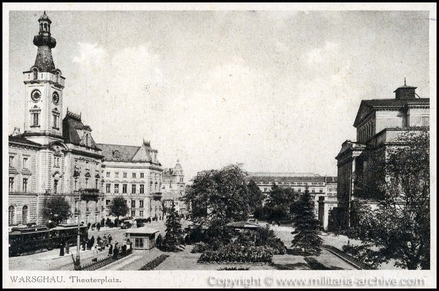 Warschau Theaterplatz