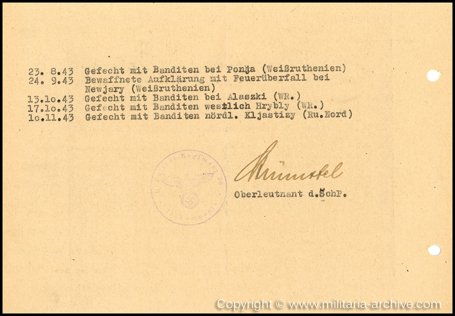 Zugwachtm.d.SchP.d.Res. Josef Kaiplinger, 12./SS-Pol.Rgt.26