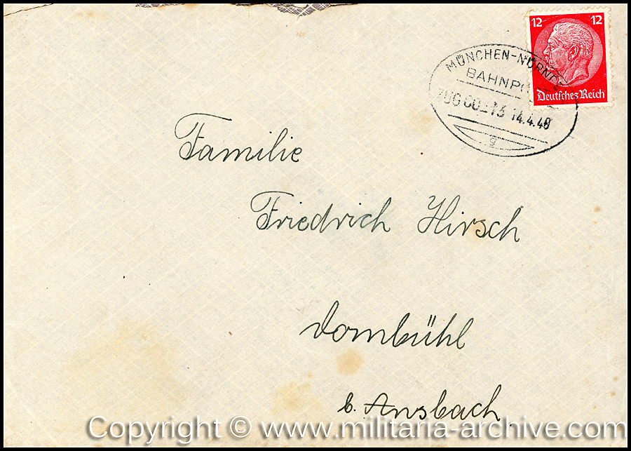 POL.-Wachtmeister Friedrich Hirsch 1940-1941 2.kp, Polizei-Bataillon 131