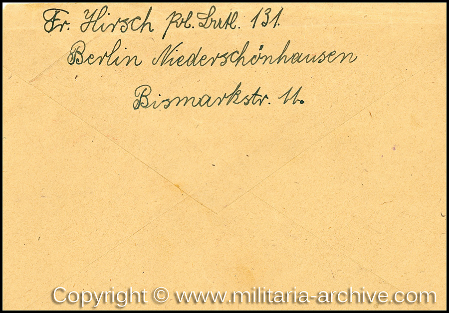 POL.-Wachtmeister Friedrich Hirsch 1940-1941 2.kp, Polizei-Bataillon 131