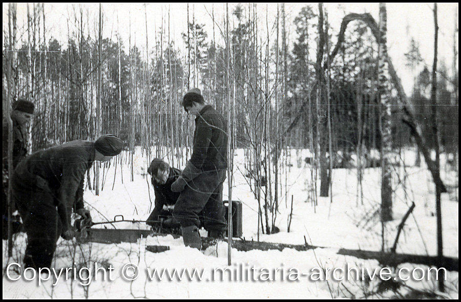 SS-Polizei Division, Artillery Leningrad.