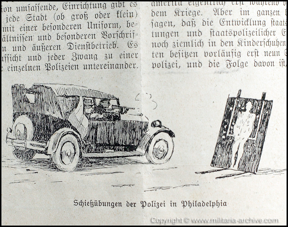 Deutsche Polizei Archiv 10th July 1929
