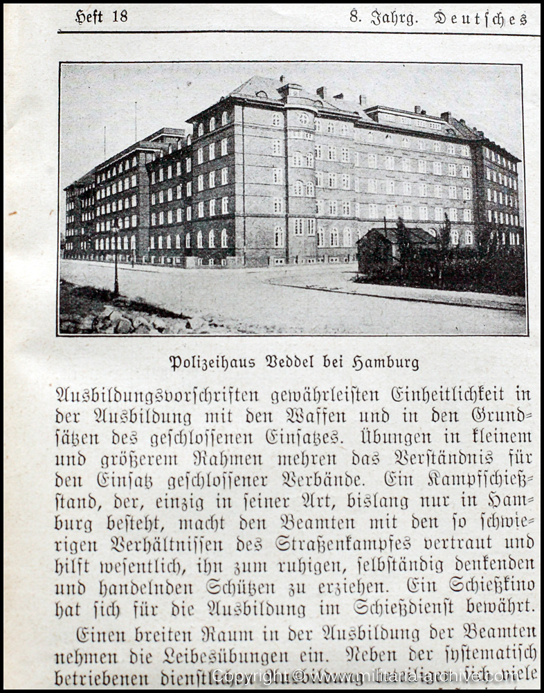 Deutsche Polizei Archiv 25th September 1929